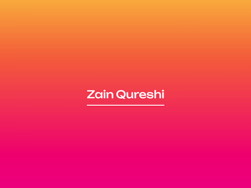 Zain Querashi - Framer Website Development