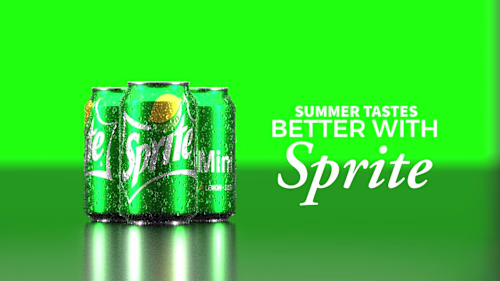 Showcase Sprite Advertisement.