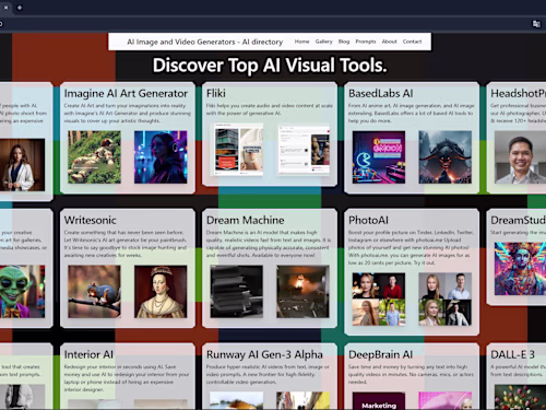 Ai visual tools directory