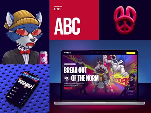 Aeropax NFT Webflow Development