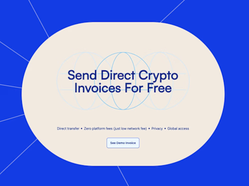 LinkVoices - Develop Direct Crypto Invoicing Web App