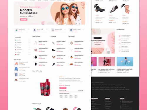 Ecommerce with Payment Gateway and many more features