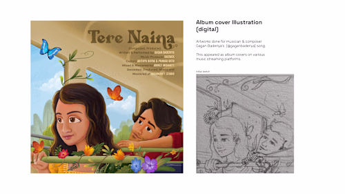 Illustrations & Visuals for Album Songs on Behance