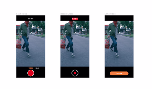 Clickable Mobile App Prototypes for Non-Profit Organization