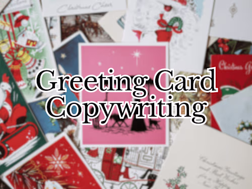 Greeting Card Copywriting