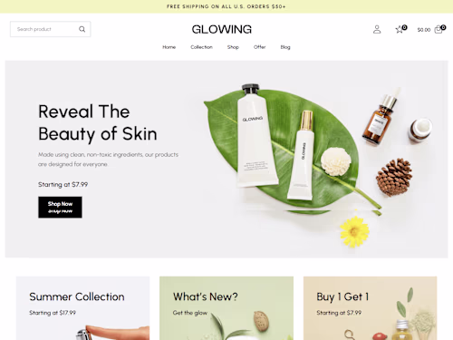 Custom E-commerce Website