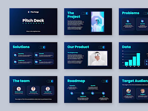 Presentation & Pitch Deck Design