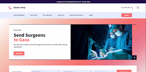 I am working on UK charity donation platform called Islamic ...