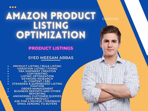 I will manage your Amazon seller account and Amazon sales copy