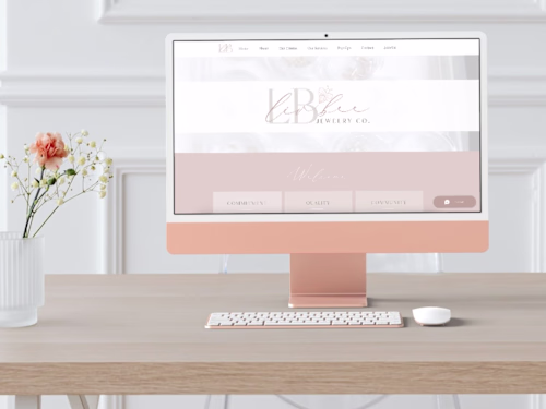 Brand Identity, Website, SMM - LIV BEE Jewelry Co. 