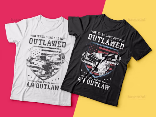 T-shirt design for Patriotic clothing store