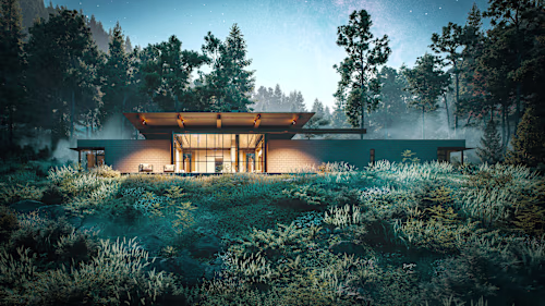 Sawmil - Architectural Visualization