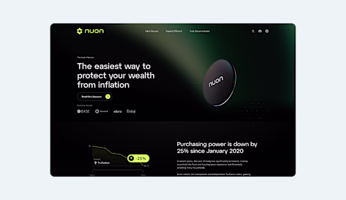 DeFi Stablecoin Website
