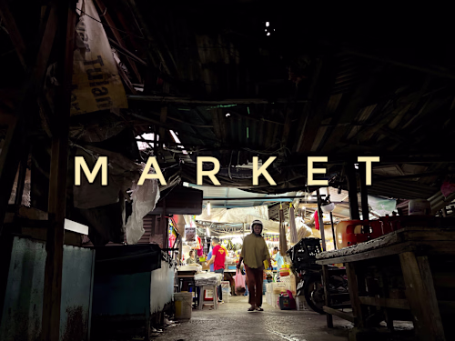 Daily Lives Of People In The Market