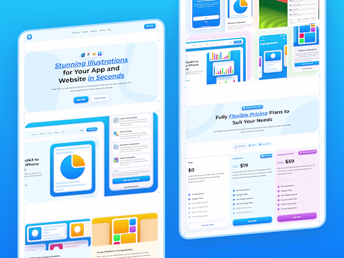 Soft - Landing Page in Framer