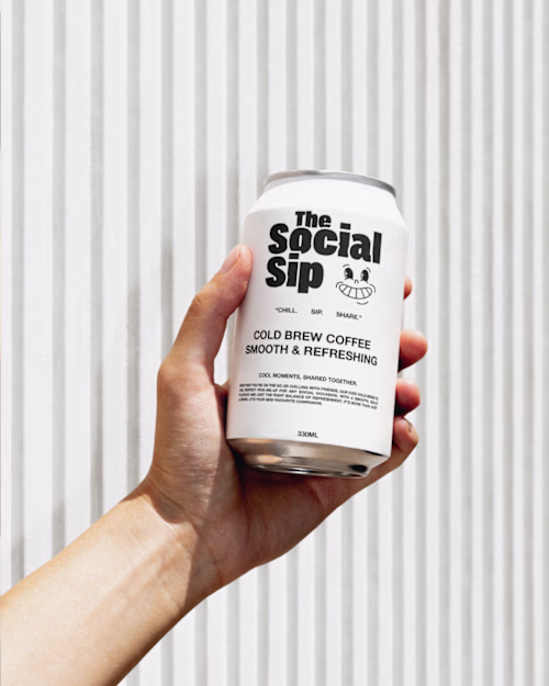 The Social Sip Café | Visual identity