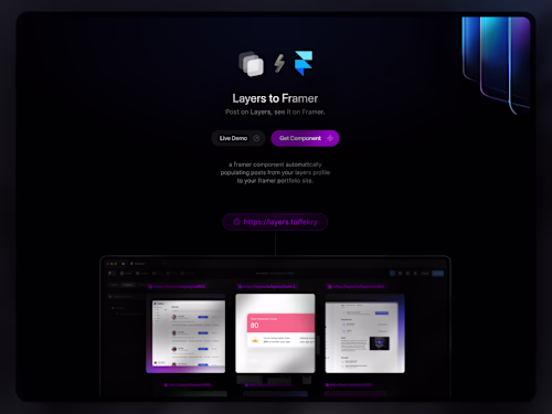 Layers to Framer