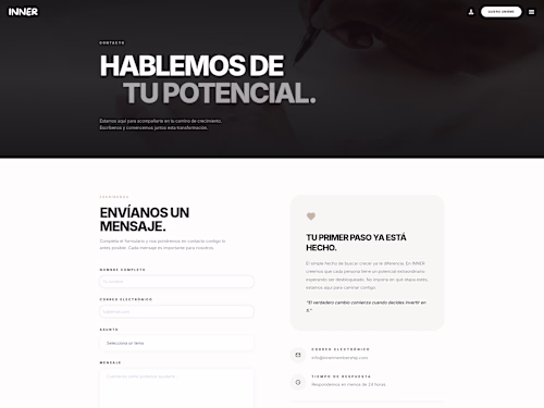 Inner Membership: https://innermembership.com/ 💎
Gestión de