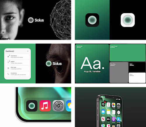 Conceptual interface project for Solus OS, an intelligent sy...