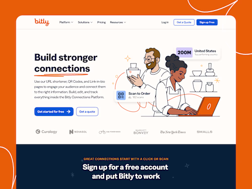 Bitly Website Redesign