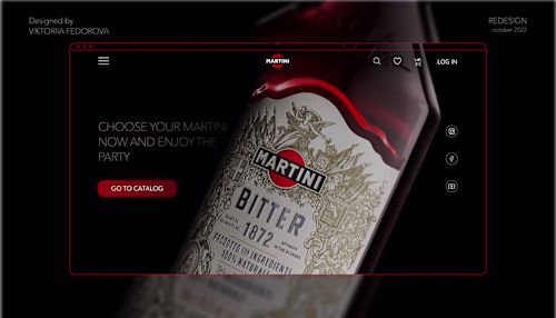 e-commerce Martini on Behance