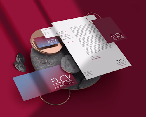 ELCV Law Brand Identity
