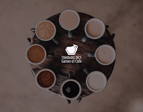 Tumbling Dice Games Cafe Branding :: Behance