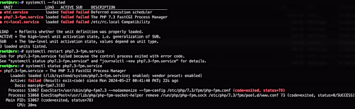 PHP FPM Stopped Working - On To The Rescue