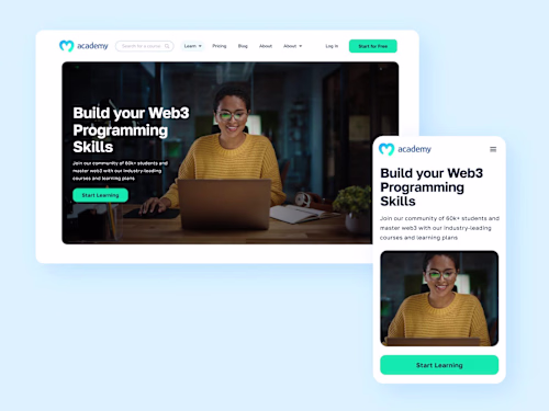 Rebranding the Moralis Academy Site