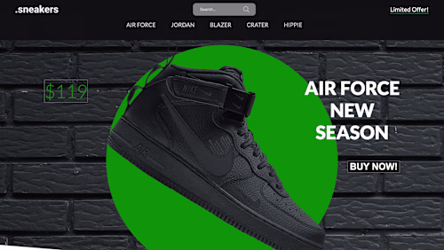 An E-commerce Website