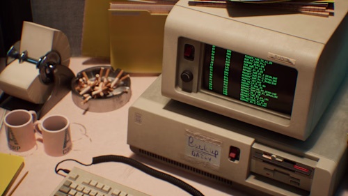 Game-ready modular office environment