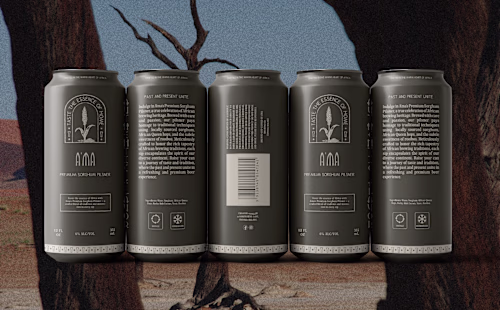 A'ma - Brand Identity + Social Posts for an African Restaurant 