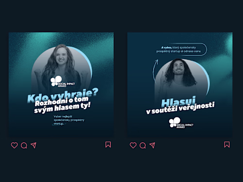 Social Impact Award / Event graphics