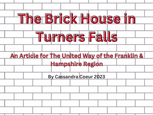 United Way Brick House Article