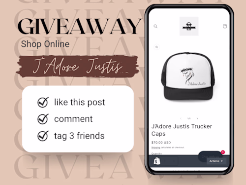 J’Adore Justis Trucker Caps