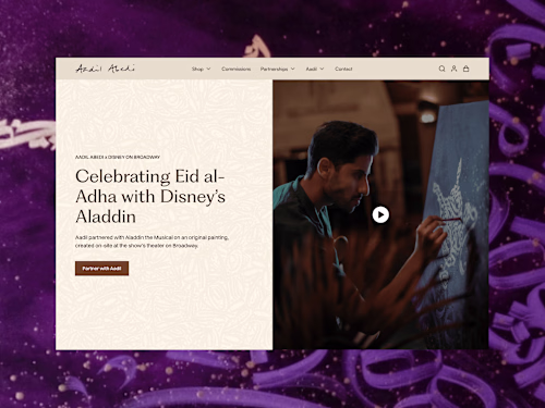 Aadil Abedi | Calligraphy Artist & Creative Director