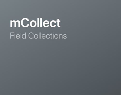 mCollect - Field Collections :: Behance