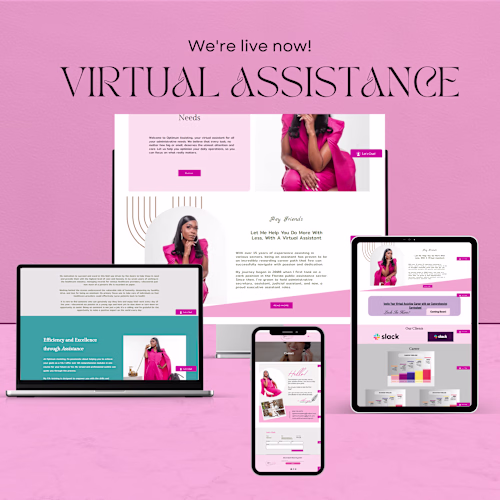 Virtual Assisting Website Design