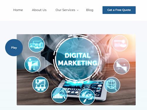 Portfolio Website | Digital Marketing Agency | WordPress