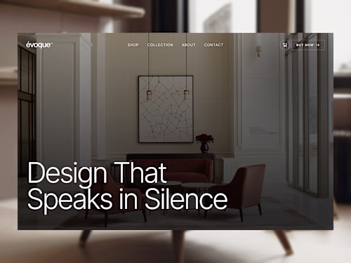 Instant Shopify Landing Page for a Furniture Company