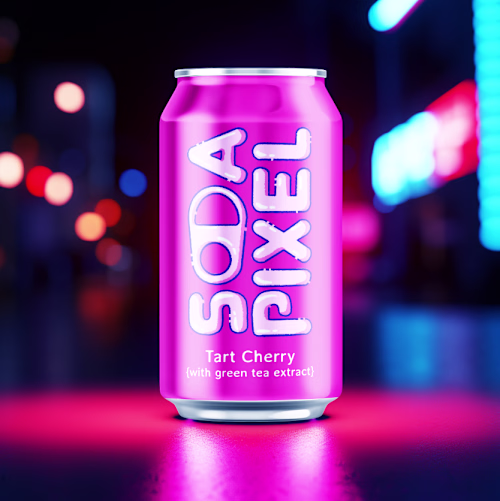 Soda Pixel Logo Design