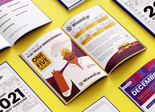 WheelsEye: Print + Marketing