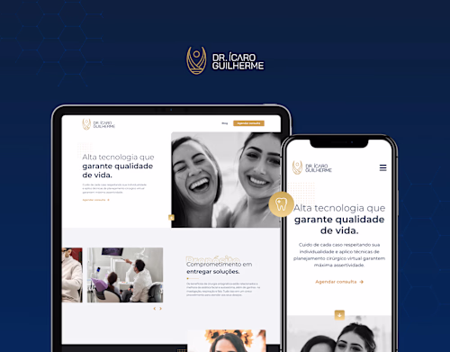 Dr Ícaro Guilherme - Landing Page