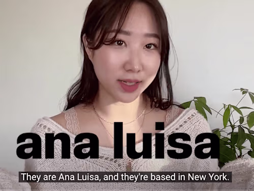 Brand Partnership with Ana Luisa