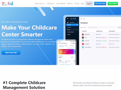 Childcare Management Solutions - MyKidReports