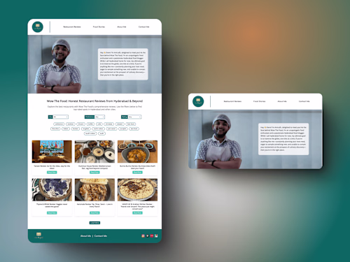 Wow The Food – Dynamic Food Blog & Restaurant Reviews Website