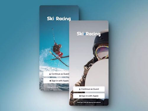 Ski Racing App