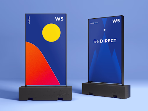 Abstract Nature - Office Branding Reimagined 🏔️