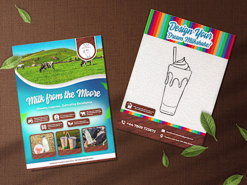 Farm business Marketing and promotion flyer design