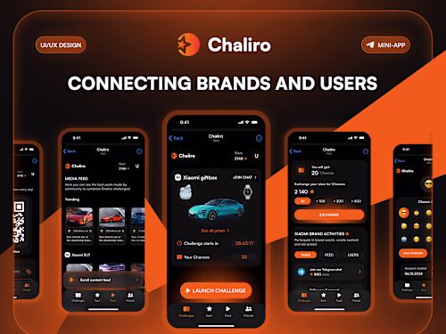 Chaliro - mobile mini-app design